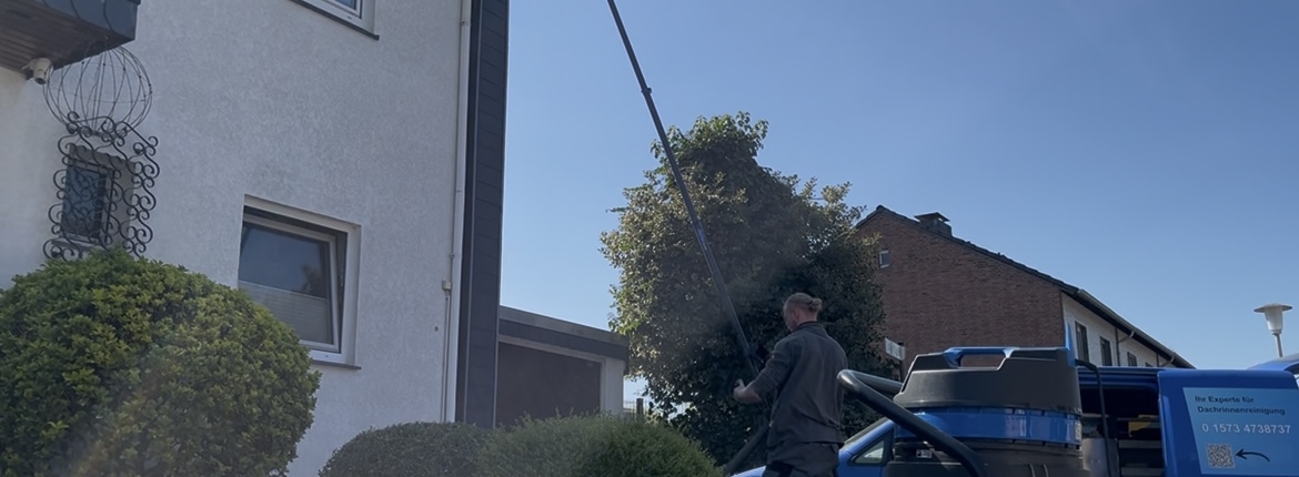 Dachrinnenreinigung